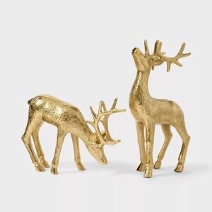 Set of 2 Large Deer Figurals Gold - Threshold™ designed with Studio McGee
